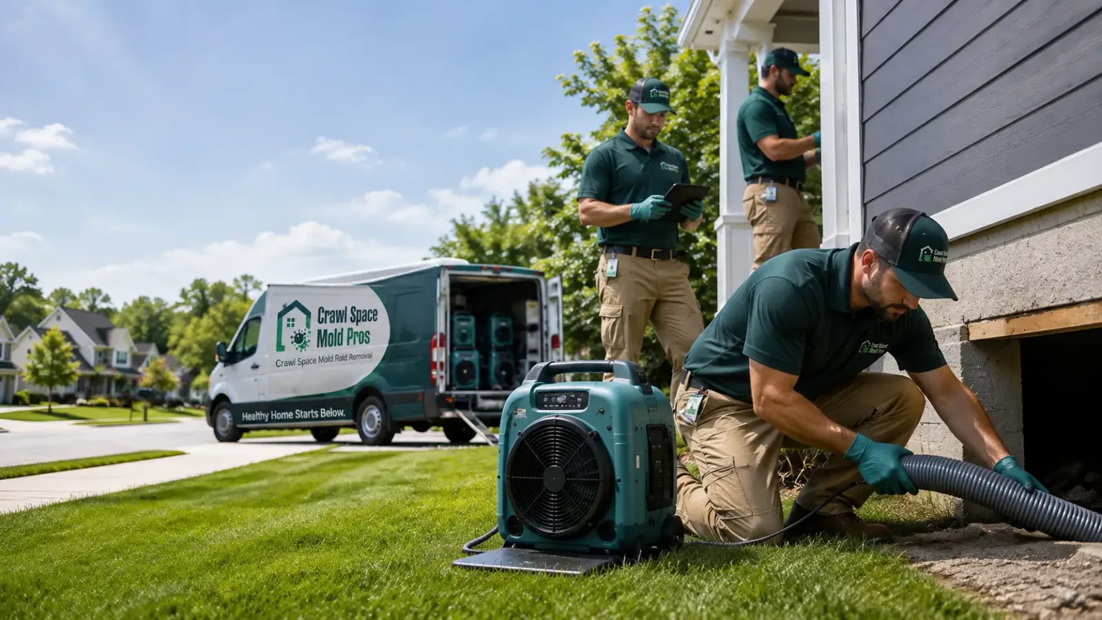 Crawl Space Mold Removal in Allenwood, PA